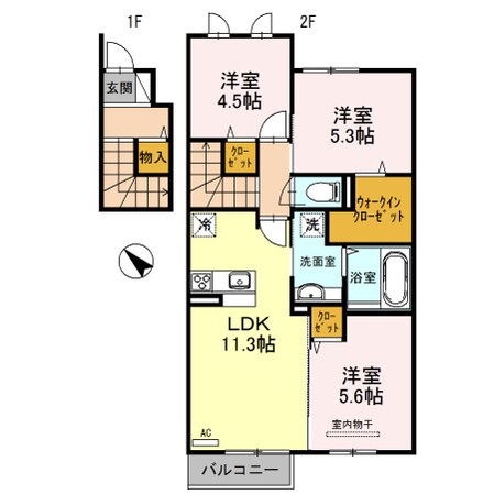 コト丸の物件間取画像